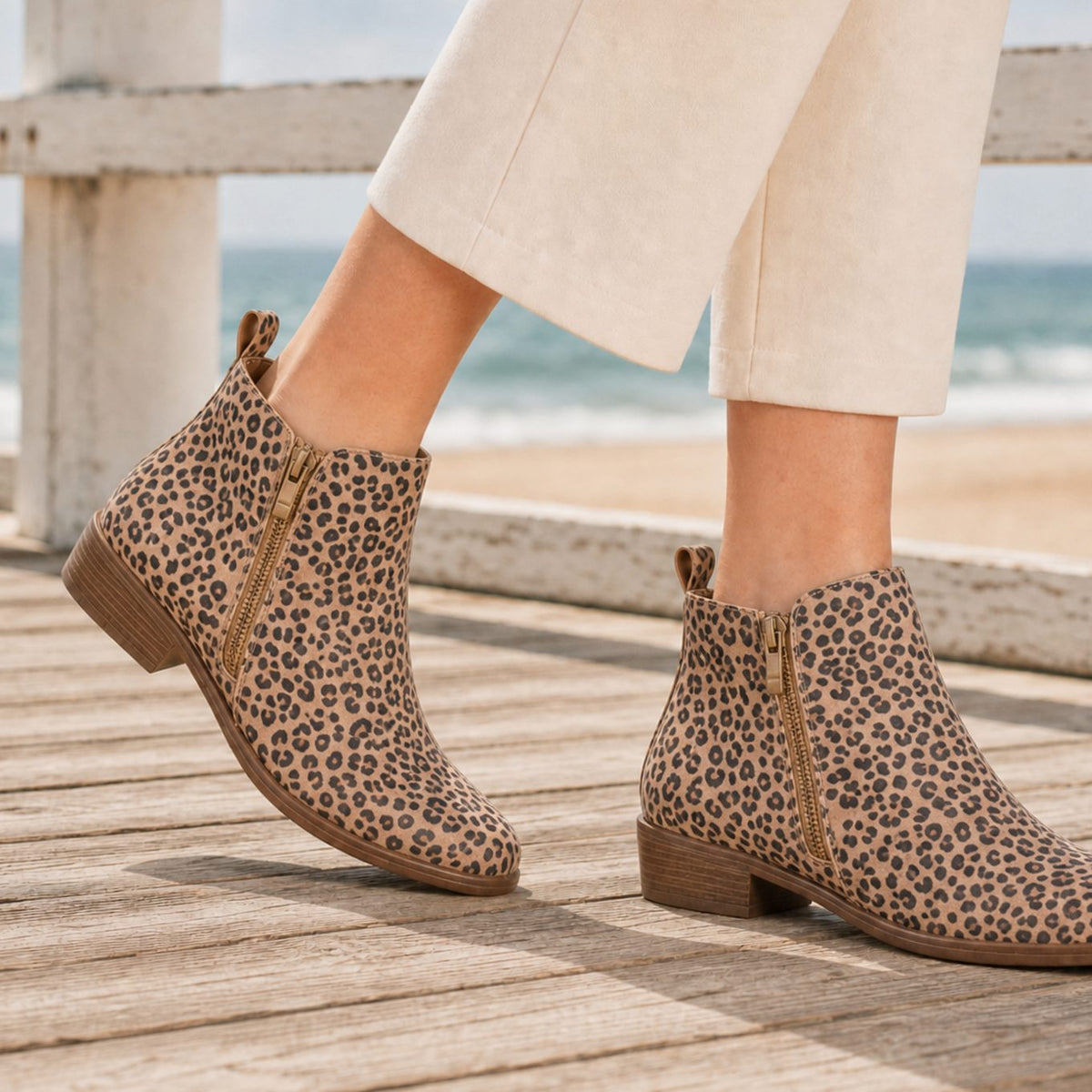 Grace | Women's Orthopedic Side-Zip Low-Heel Ankle Boots