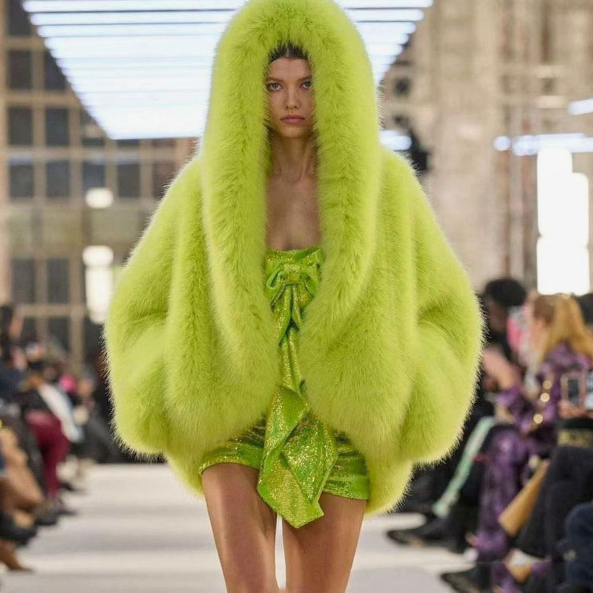 Victoria | Women's Oversized Hooded Faux Fur Winter Coat