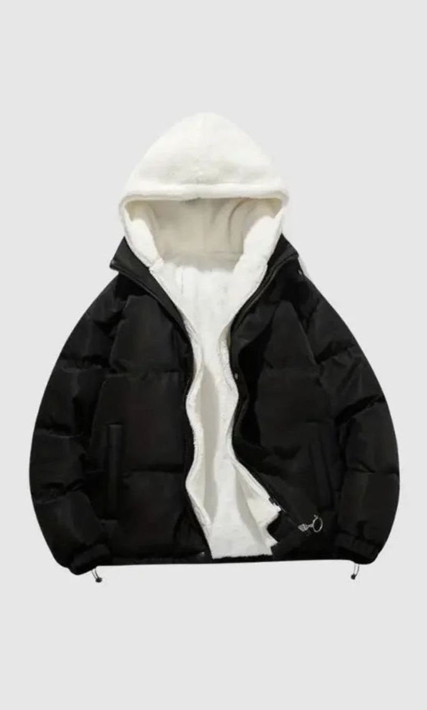 Mia | Women's Quilted Puffer Coat Sherpa-Lined Hooded Winter Jacket