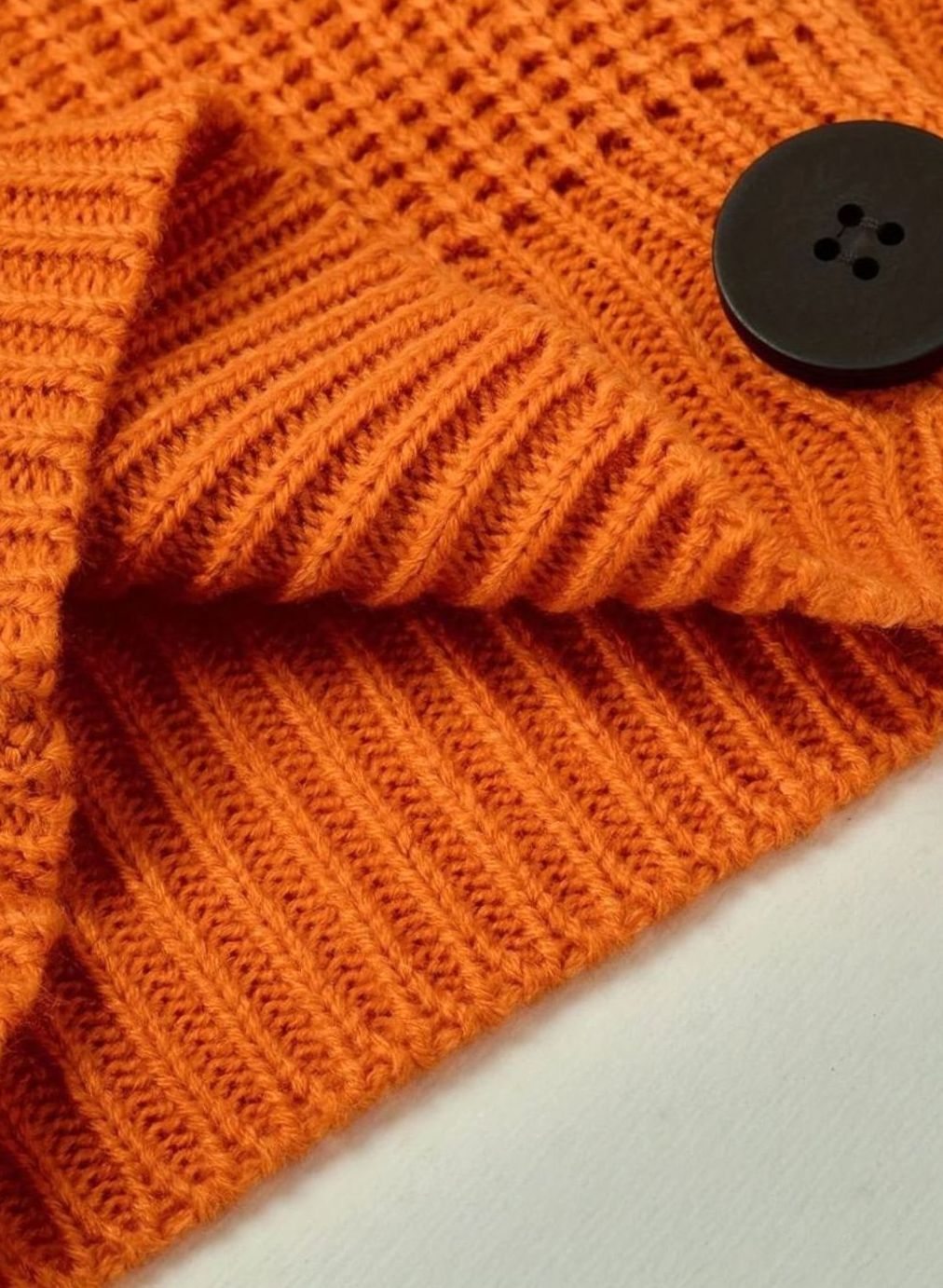 Eleanor | Women's Relaxed-Fit Ribbed Knit Folded Collar Pullover Sweater