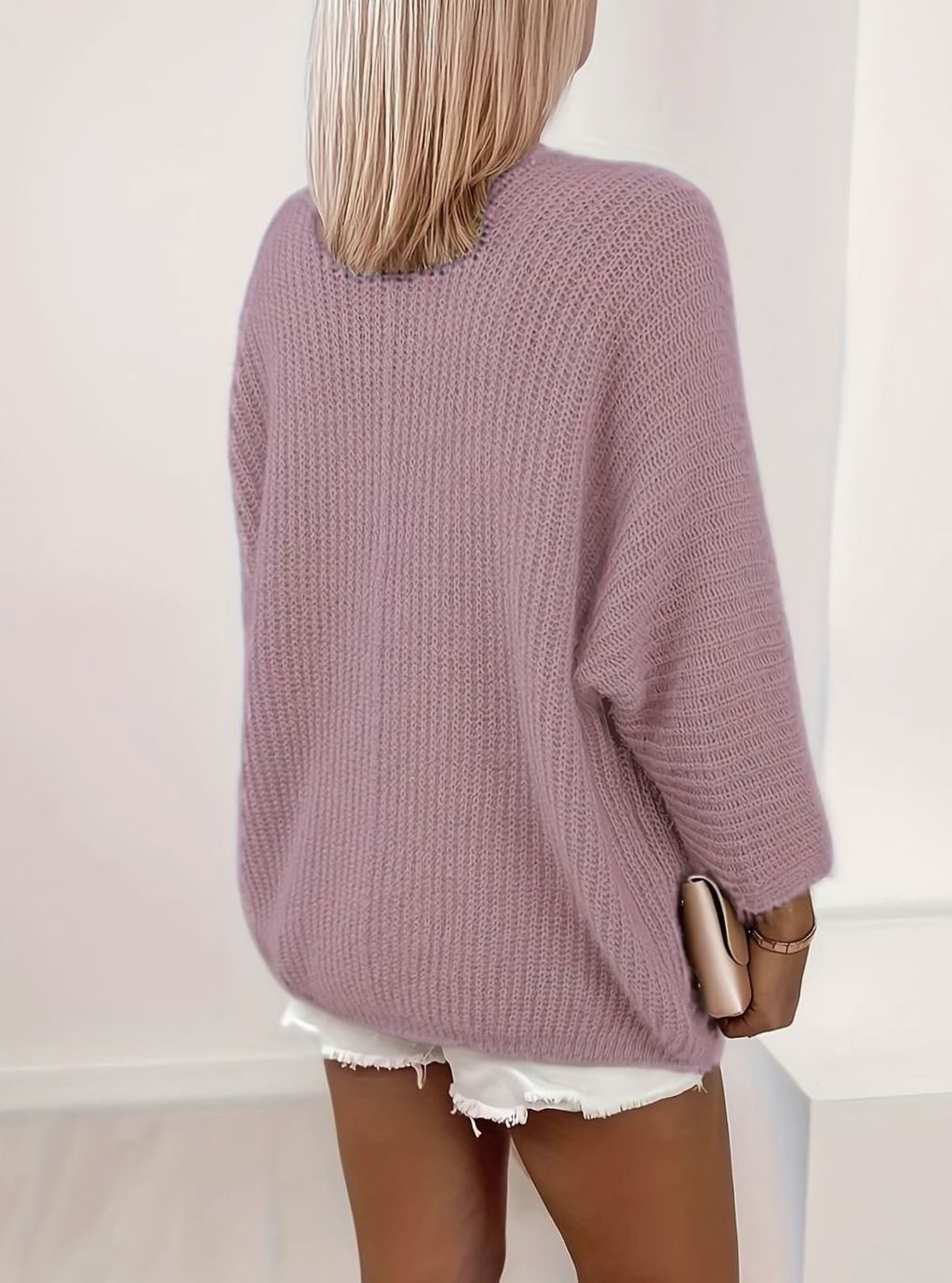 Sophia | Women's Relaxed Open-Front Knit Cardigan