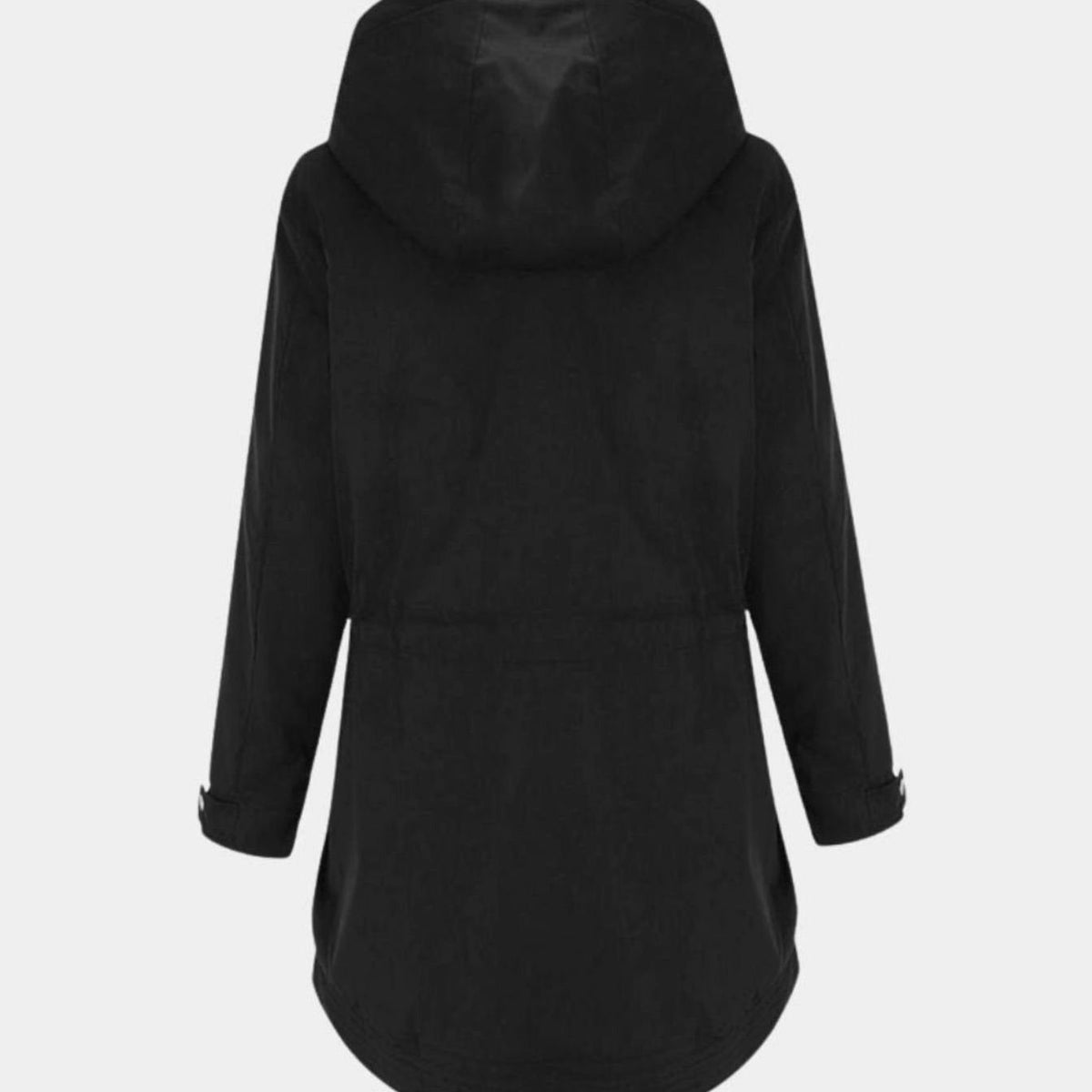 Emma | Women's Sherpa-Lined Hooded Parka Jacket Adjustable Waist