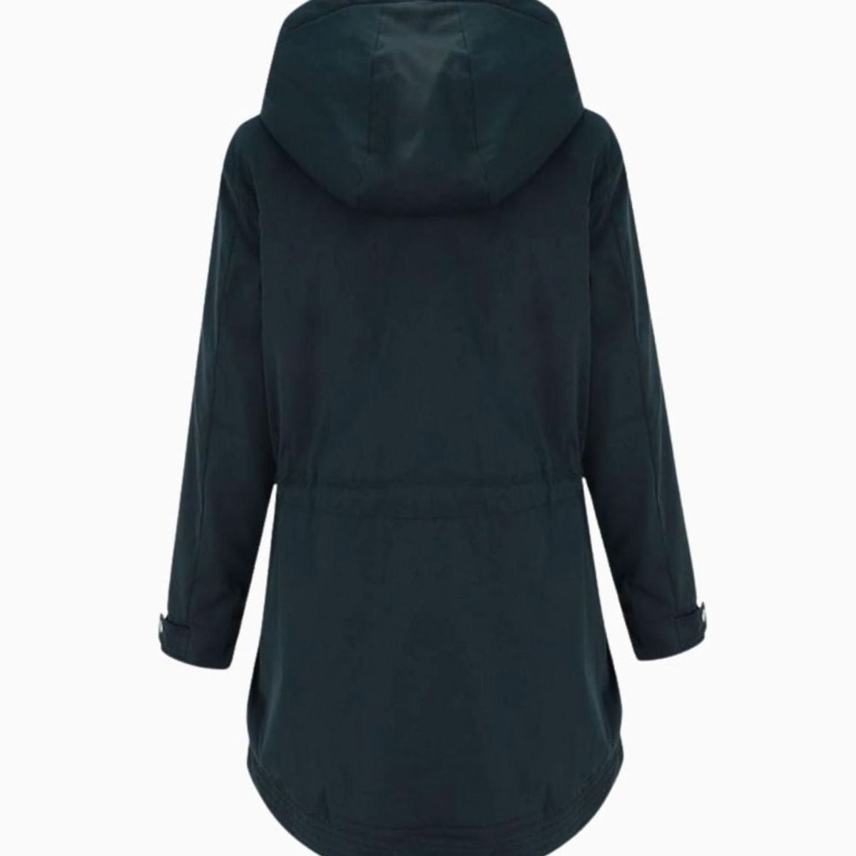 Emma | Women's Sherpa-Lined Hooded Parka Jacket Adjustable Waist