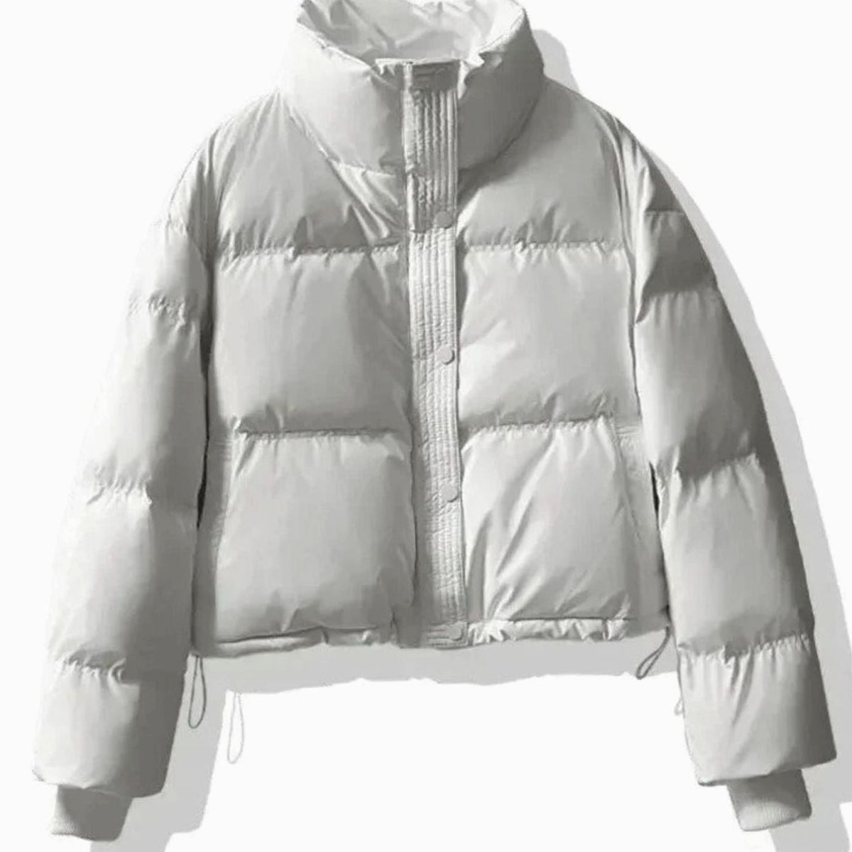 Grace | Women's Short Quilted Jacket PU Puffer Winter Coat