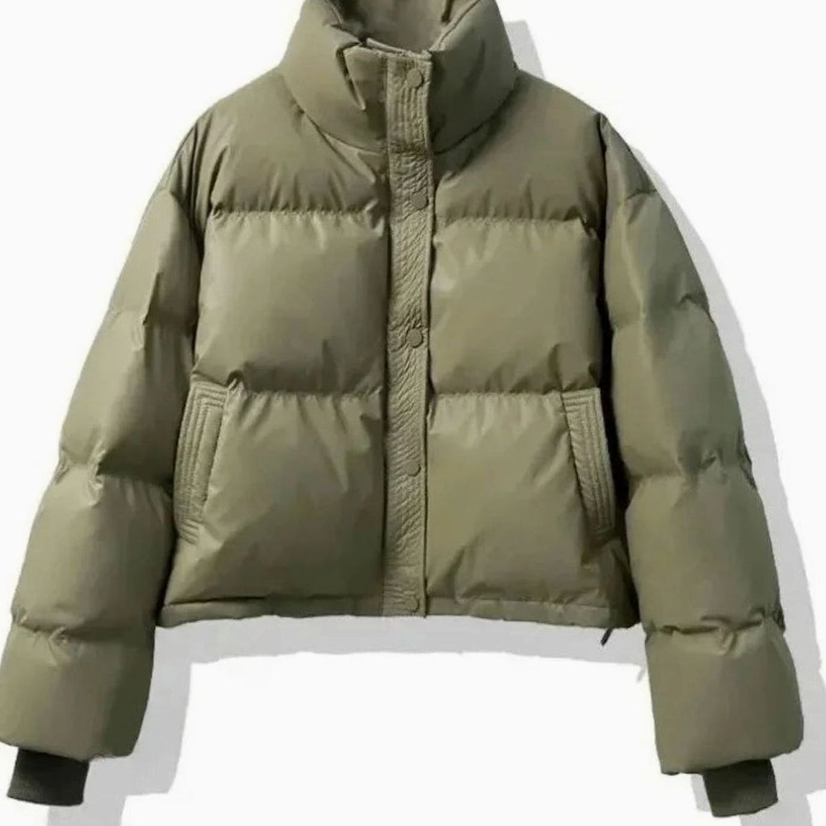 Grace | Women's Short Quilted Jacket PU Puffer Winter Coat