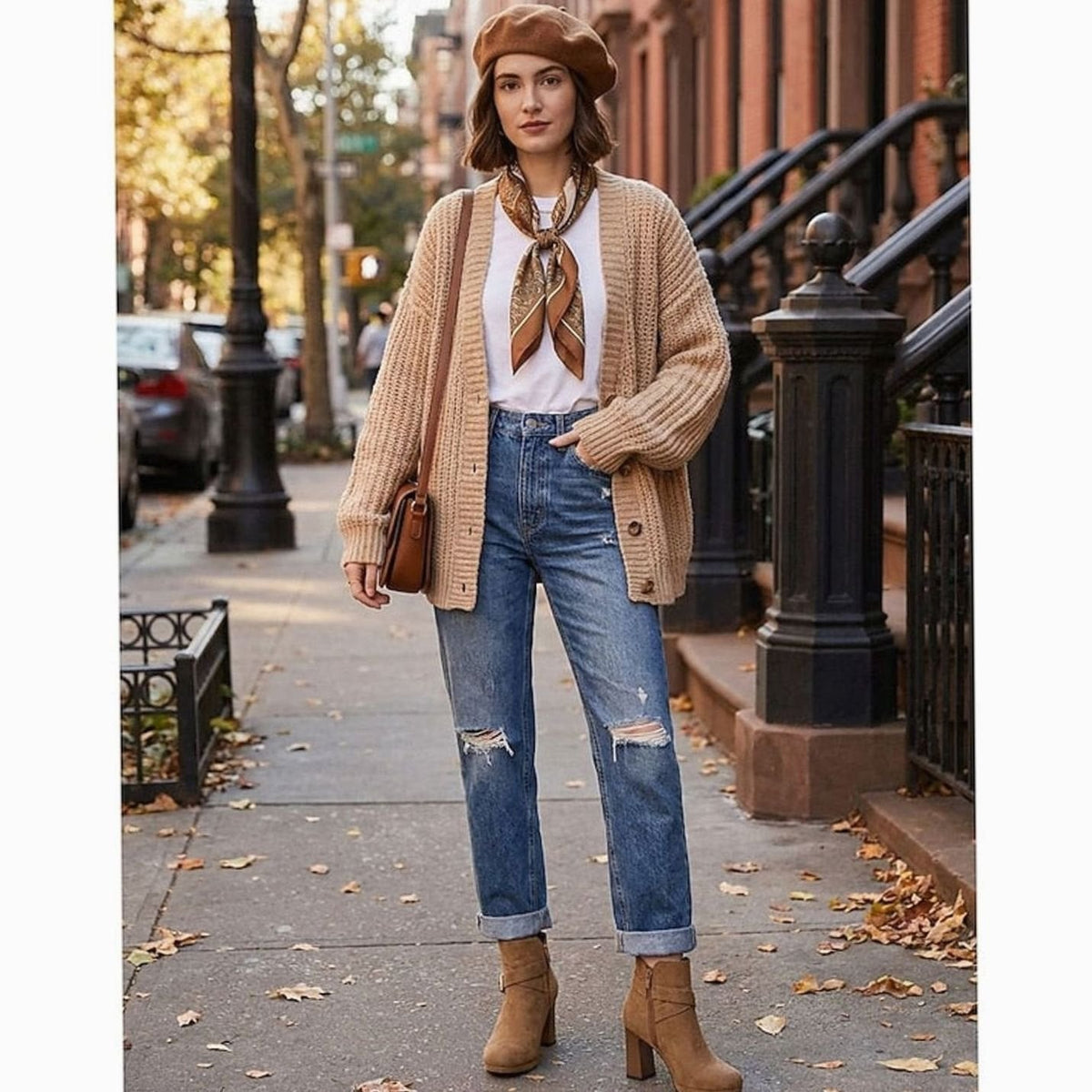 Evelyn | Women's Suede Buckle-Strap Block Heel Ankle Boots