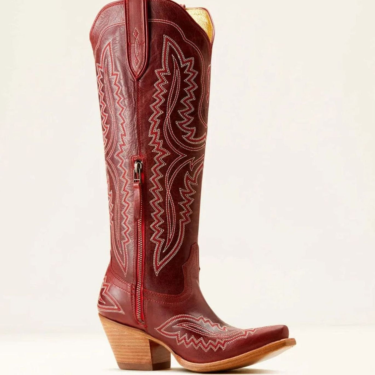 Layla | Women's Tall Embroidered Pointed-Toe Cuban Heel Cowboy Boots