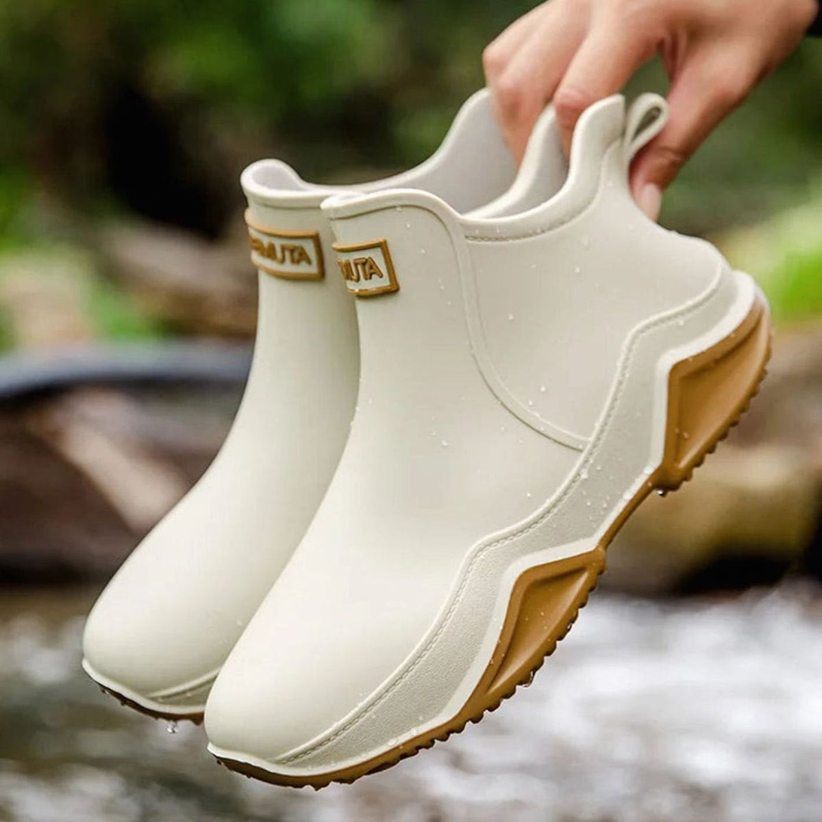 Sophia | Women's Waterproof Slip-On Boots Outdoor Chelsea Rain Boots