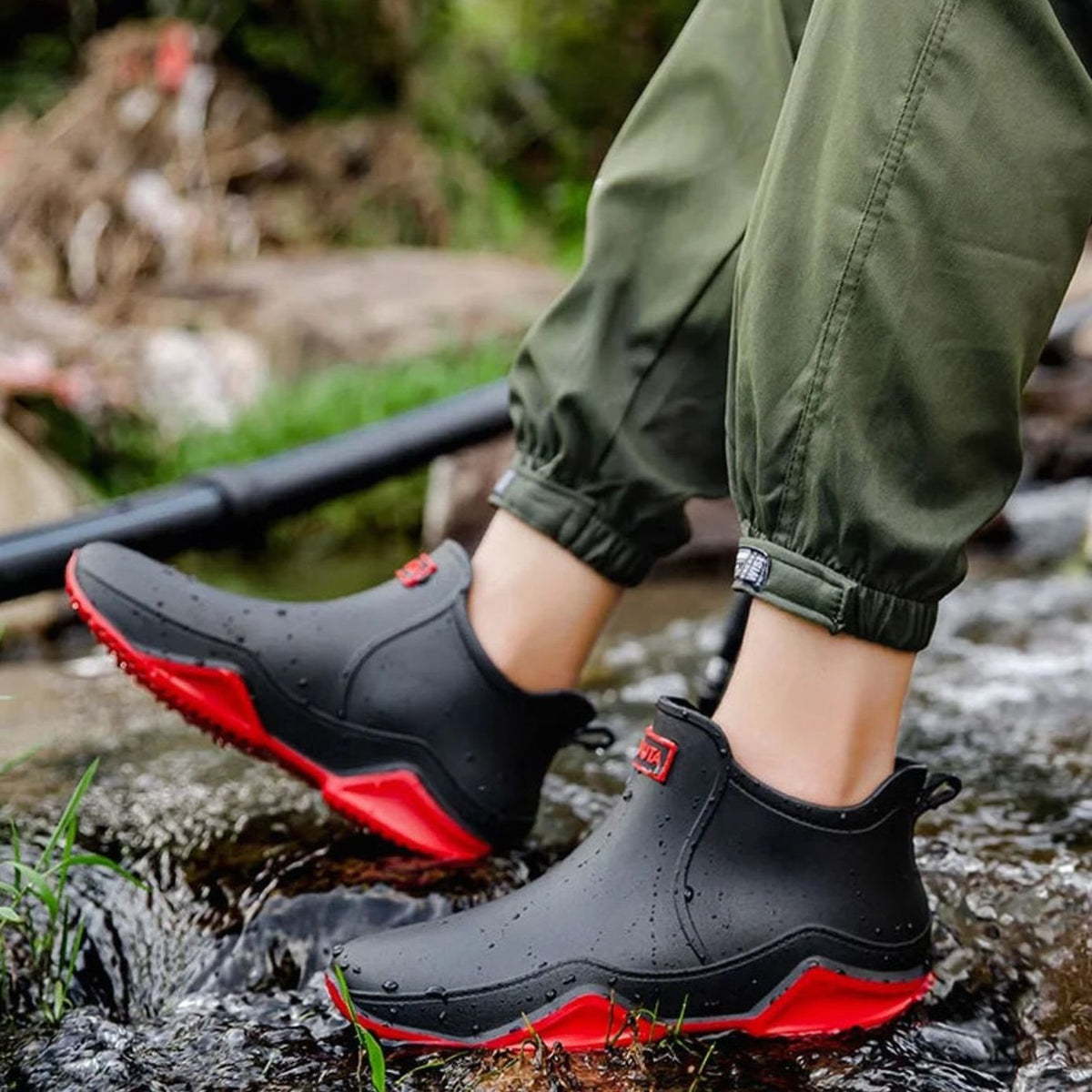 Sophia | Women's Waterproof Slip-On Boots Outdoor Chelsea Rain Boots