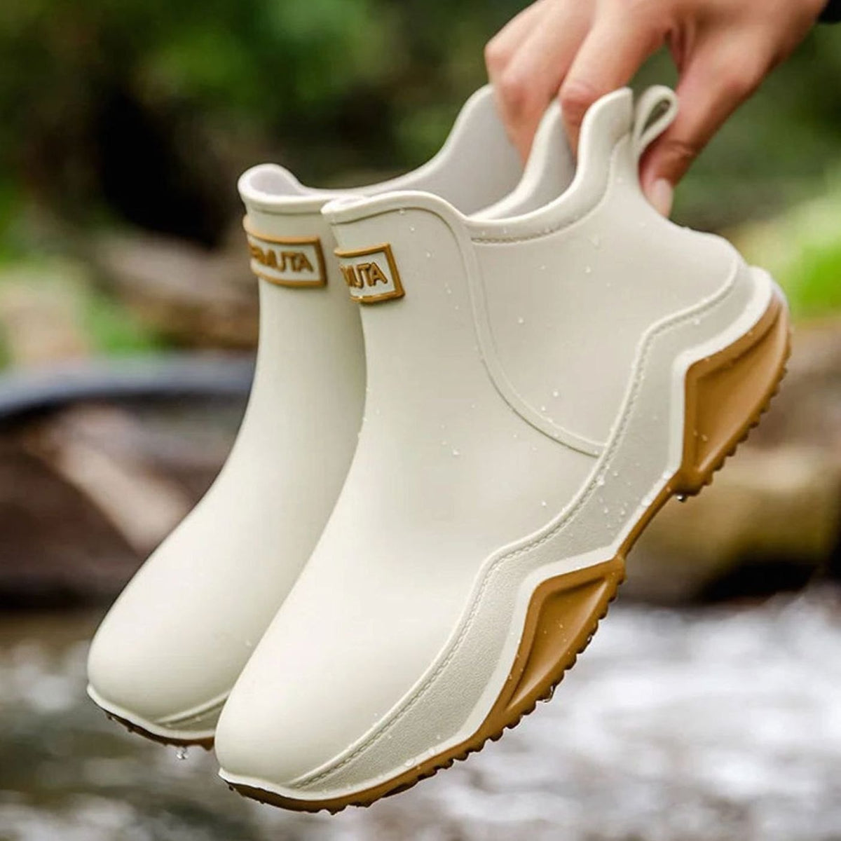 Sophia | Women's Waterproof Slip-On Boots Outdoor Chelsea Rain Boots
