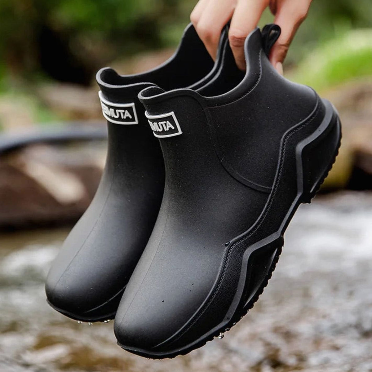 Sophia | Women's Waterproof Slip-On Boots Outdoor Chelsea Rain Boots